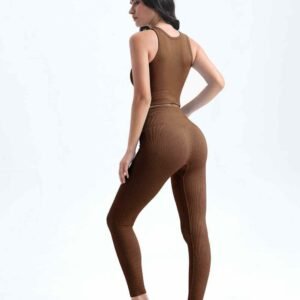 黒のブーツカットヨガパンツ RUXI jp445