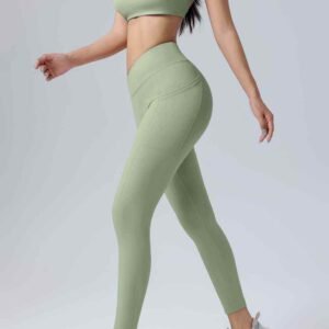 女性用ハイウエストヨガパンツ RUXI
