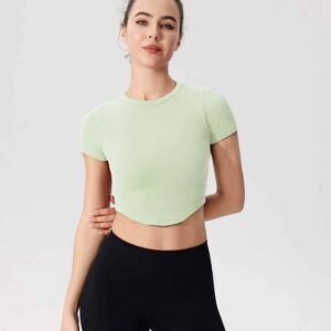 ポケット付き紫のレギンス RUXI jp380