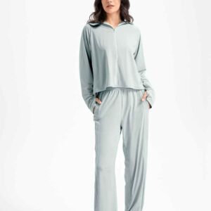 女性用トップス付きホットパンツ RUXI