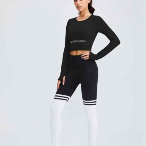 シームレススクランチバムレギンス RUXI