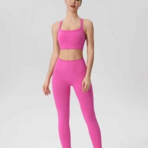 女性用スポーツブラとレギンスセット RUXI